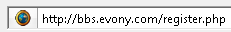 Evony Forum Registration URL